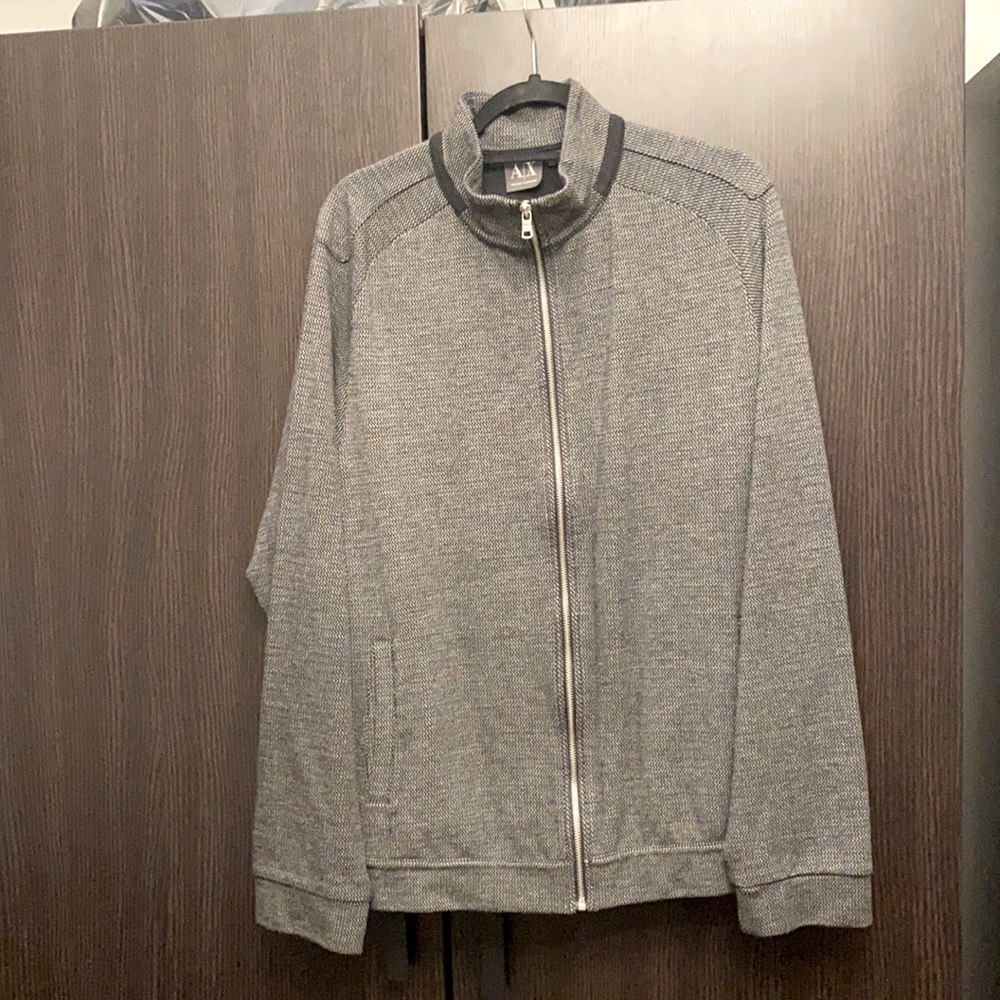 Armani Exchange. Zip Neck Sweater. XL